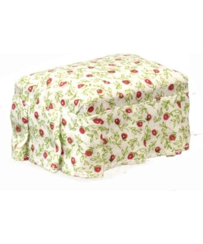 Dollhouse Miniatures Floral Print Ottoman T6391 $26.61 Dollhouse Accessories