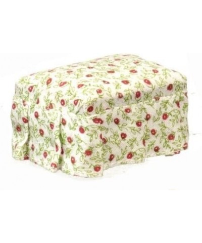 Dollhouse Miniatures Floral Print Ottoman T6391 $26.61 Dollhouse Accessories