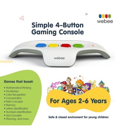 Learning Game Console For 2 to 6 Year Old | 27 Games Included For Kids From Toddler Age To 6+ Year Olds Boy Or Girl. Makes Th...