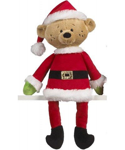 Stuffed Animal Teddy Bear with Santa Helper's Red Hat 16 inches for Christmas Snuggles Suitable for Toddlers and Children $33...