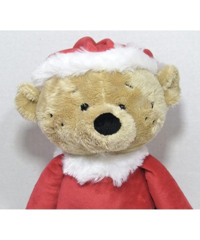 Stuffed Animal Teddy Bear with Santa Helper's Red Hat 16 inches for Christmas Snuggles Suitable for Toddlers and Children $33...