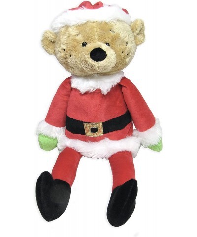 Stuffed Animal Teddy Bear with Santa Helper's Red Hat 16 inches for Christmas Snuggles Suitable for Toddlers and Children $33...