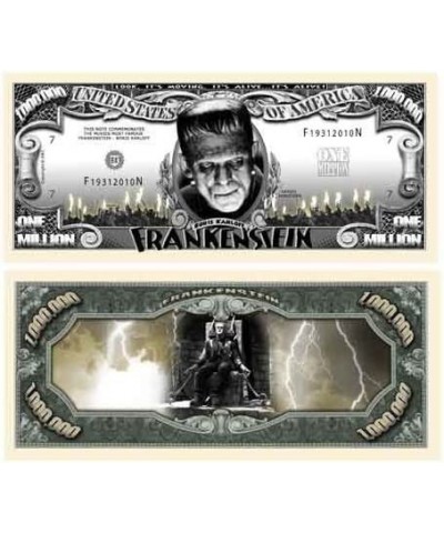 Frankenstein Million Dollar Bill With Bill Protector $14.44 Gags & Practical Joke Toys