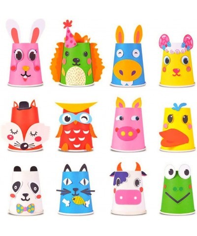 Paper Crafts and Arts Kit 12 Pack Animal Preschool Crafts Toys for Toddler Kids $17.20 Kids' Drawing & Writing Boards