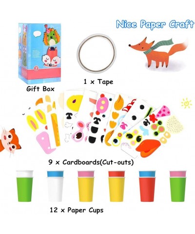 Paper Crafts and Arts Kit 12 Pack Animal Preschool Crafts Toys for Toddler Kids $17.20 Kids' Drawing & Writing Boards