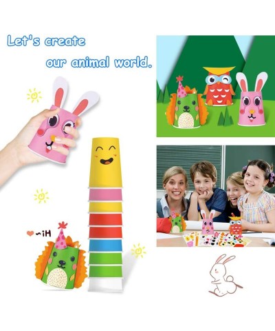 Paper Crafts and Arts Kit 12 Pack Animal Preschool Crafts Toys for Toddler Kids $17.20 Kids' Drawing & Writing Boards