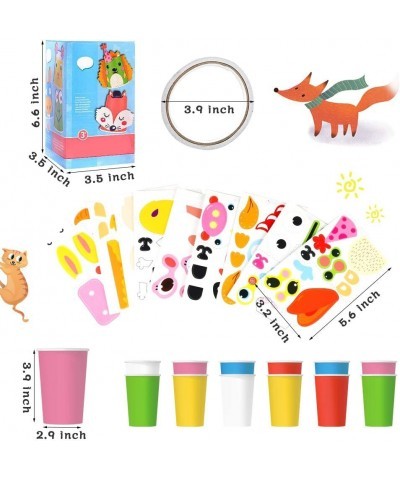 Paper Crafts and Arts Kit 12 Pack Animal Preschool Crafts Toys for Toddler Kids $17.20 Kids' Drawing & Writing Boards