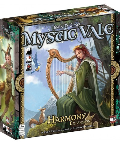 Mystic Vale Harmony Expansion - Card Game Card-Crafting Protect Nature with Magic Power Unique Clear Cards 2 to 4 Players 45 ...