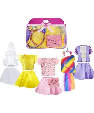 Jaja Girls Dress up Costume Set Princess Fairy Bride Little Kids Pretend Play Set Gift for Birthday Halloween Christmas Theme...