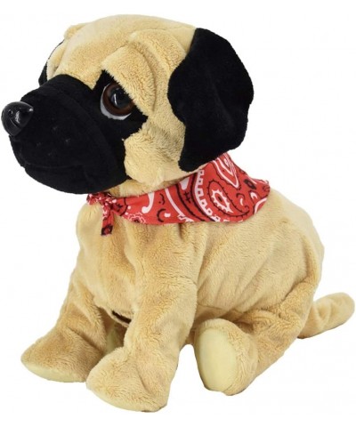 Pug Daddy - Plush Electronic Toy Dog - Touch and Sound Plays Tricks Barks and Cuddles $44.85 Electronic Pets