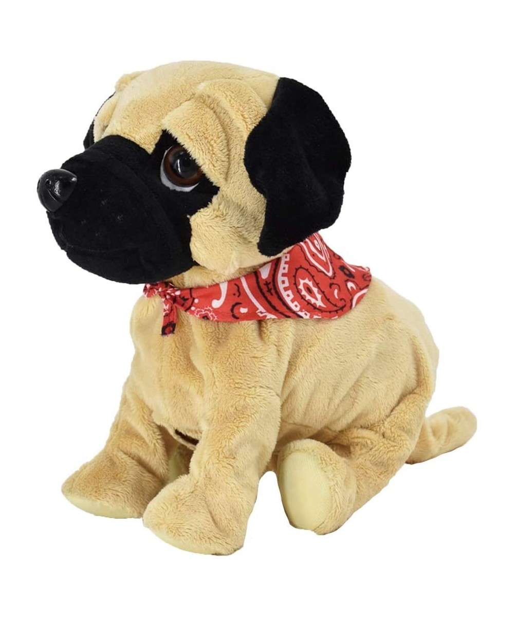 Pug Daddy - Plush Electronic Toy Dog - Touch and Sound Plays Tricks Barks and Cuddles $44.85 Electronic Pets