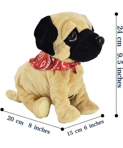 Pug Daddy - Plush Electronic Toy Dog - Touch and Sound Plays Tricks Barks and Cuddles $44.85 Electronic Pets