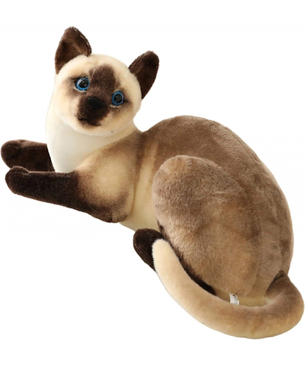 Cat Plush Cat Stuffed Animal Stuffed Cat Plushies Lifelike Cat Pillow Realistic Stuffed Cat 30cm/12inch $35.74 Kids' Plush To...