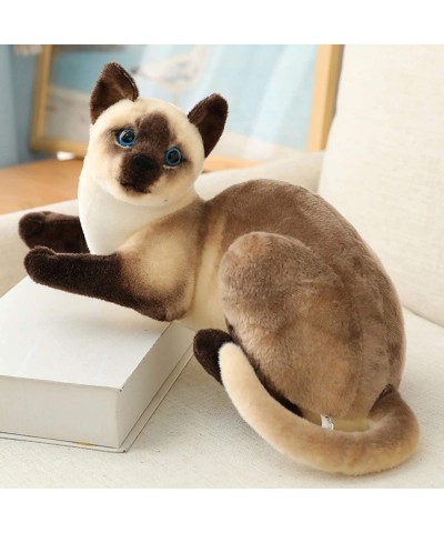 Cat Plush Cat Stuffed Animal Stuffed Cat Plushies Lifelike Cat Pillow Realistic Stuffed Cat 30cm/12inch $35.74 Kids' Plush To...