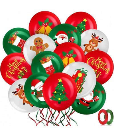 45 Pieces Christmas Latex Balloons Christmas Birthday Party Decorations for Christmas Party Xmas Gifts School Classroom Game ...