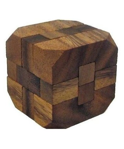 6 Wooden Puzzle Gift Set in A Wood Box - 3D Unique IQ Puzzles $50.63 Brain Teaser Puzzles