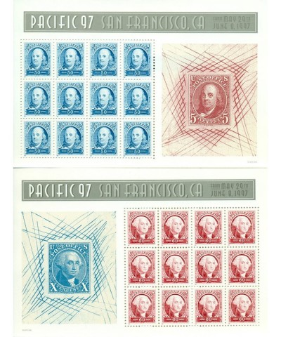 Pacific '97 Mint Sheets of Twelve Stamps Each. Set of Two Scott 3139-40 $46.39 Collectibles Display & Storage