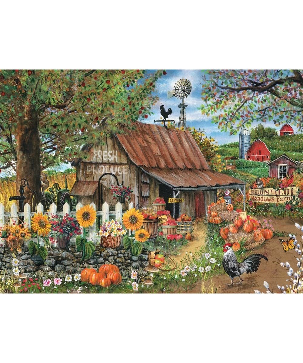 500 Piece Jigsaw Puzzle for Adults – ‘Bountiful Meadows Farm’ 500 pc Large Piece Jigsaw by Artist Thomas Wood - 18” x 24” $21...