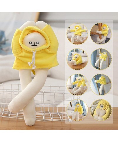 Banana Man Doll 16inch Kawaii Stuffed Plush Banana Toy with Magnet Changeable Plush Pillow Toy Funny Man Doll Decompression T...