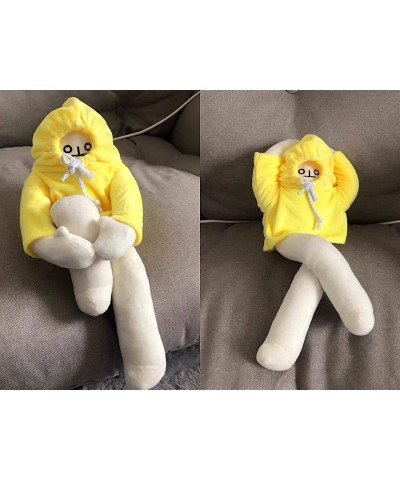 Banana Man Doll 16inch Kawaii Stuffed Plush Banana Toy with Magnet Changeable Plush Pillow Toy Funny Man Doll Decompression T...