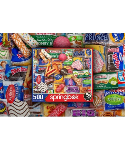 Springbok's 500 Piece Jigsaw Puzzle Snack Treats - Made in USA $30.05 Jigsaw Puzzles