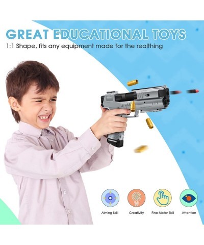 Soft Bullet Shell Ejecting Toy Pistol - Foam Bullet Toy Pistol Kids Shoots Dart - Plastic Cool Boys Desert Eagle Blaster Pist...