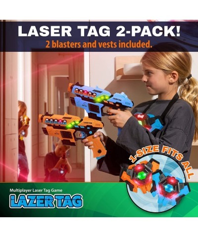 Laser Tag Guns for Kids Teens Adults - 2pk Laser Tag Set Lazer Guns with FX LED Outdoor Multiplayer Laser Gun Shooting Games ...