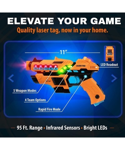 Laser Tag Guns for Kids Teens Adults - 2pk Laser Tag Set Lazer Guns with FX LED Outdoor Multiplayer Laser Gun Shooting Games ...