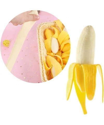 Peeled Banana Toys Wacky Plastic Funny Prank Banana Shaped Squeezing Toys Relief Toys for April Fools Day $14.68 Gags & Pract...