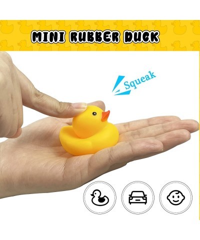 12 PCS Cowboy Rubber Duck with Hat and Sunglasses Mini Bath Rubber Duckies Toys for Baby Shower Birthday Swimming Party Gift ...