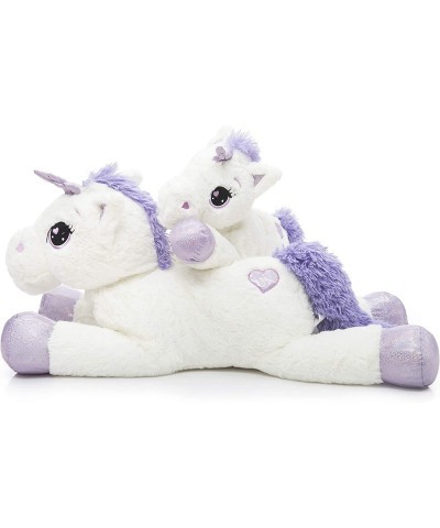 Big Unicorn Stuffed Animal Toys Soft Unicorn Plush Pillow for Girls White 24'' $47.87 Kids' Plush Toy Pillows