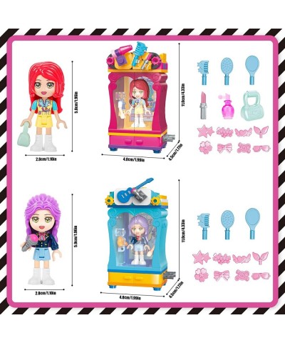 Surprise Fancy Queens Toys Building Set (2 Pack) - Dress Up Dolls Set with 33 Surprises Accessories for Gilrs and Kids 6+ Gif...