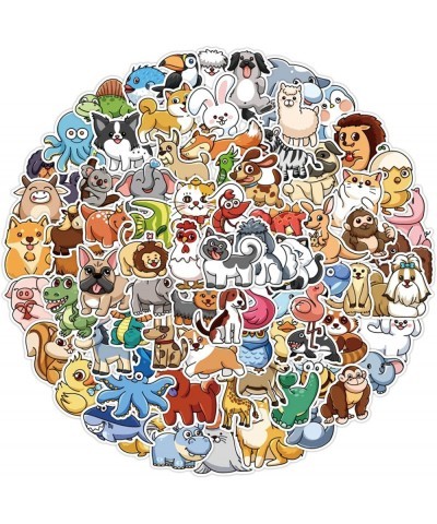 100Pcs Cute Animal Stickers Vinyl Waterproof Stickers for Water Bottles/Laptop/Skateboard/Phone Animal Stickers for Kids Teen...