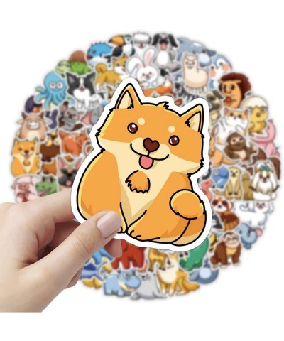 100Pcs Cute Animal Stickers Vinyl Waterproof Stickers for Water Bottles/Laptop/Skateboard/Phone Animal Stickers for Kids Teen...