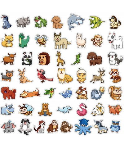 100Pcs Cute Animal Stickers Vinyl Waterproof Stickers for Water Bottles/Laptop/Skateboard/Phone Animal Stickers for Kids Teen...