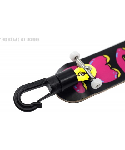 Complete Carrier Lemon Zest Colorway - Fingerboard Hook Key Chain - Silicone - Made in The USA $16.36 Finger Toys