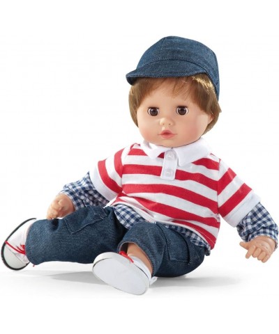 Gotz Boy Muffin 13" Soft Body Baby Doll with Brown Hair and Brown Eyes $81.61 Dolls