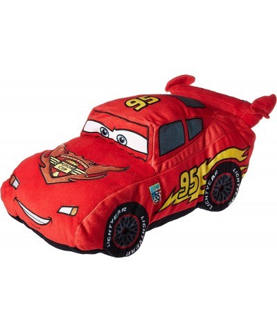 Disney Pixar Cars Plush Stuffed Lightning Mcqueen Red Pillow Buddy - Kids Super Soft Polyester Microfiber 19 inch (Official D...