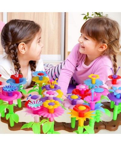 Toddler Girl Toys Gifts for 2 3 4 Year Old Girls Boys STEM Stacking Toy Game for Toddlers Playset Flower Garden Building Toys...