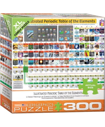 (EURHR) Illustrated Periodic Table of The Elements 300Piece Puzzle 300Piece Jigsaw Puzzle $27.47 Jigsaw Puzzles