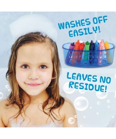 Set of 8 Washable Bathtub Crayons | Draw & Write In Tub | Non-Toxic Crayons for Toddler Bathtime $24.51 Kids' Drawing & Writi...