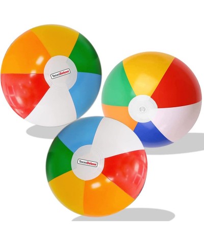 3 Pack Colored Inflatable Beach Balls for Kids 30cm 11.8" Small Beach Ball Bulk Beach Toys Beach Balls for Pool $19.10 Swimmi...