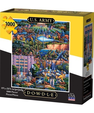 Dowdle Jigsaw Puzzle - U.S. Army - 1000 Piece $33.12 Jigsaw Puzzles