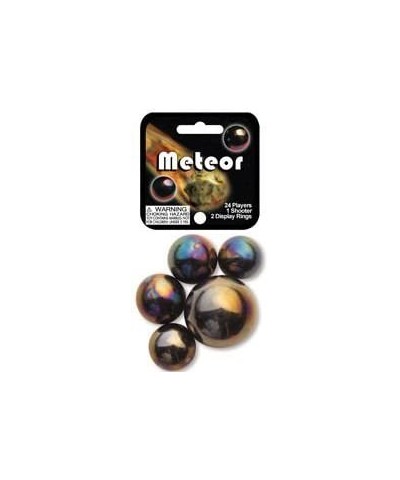 METEOR MARBLES NET (1 Shooter Marble & 24 Player Marbles) $19.54 Dice & Marble Games