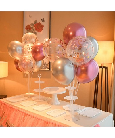 3 Set Balloon Stand Kit Birthday Party Decorations and Wedding Decorations for tables Happy Birthday Balloons Decorations for...