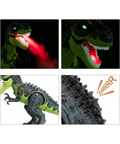 Electric Walking Dinosaur Toy with Simulated Flame and Realistic Sounds Small Tyrannosaurus Toy for Kids 3-12 Years Old Boys ...