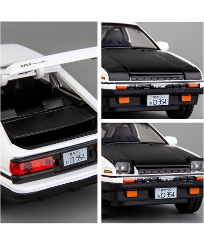 Toyota Initial D AE86 Diecast Car Model Alloy Collectible Pull Back Toy Car with Light and Sound Toy Vehicle Door Can Be Open...