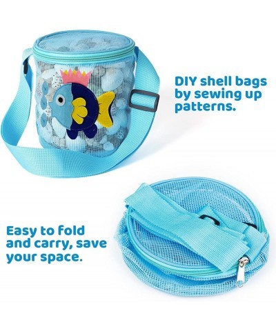 Seashell Mesh Bags Shell Collecting Bags for Picking Up Shells Toys Pebble Beach Toy Storage Bag for Boys and Girls $16.70 Sa...