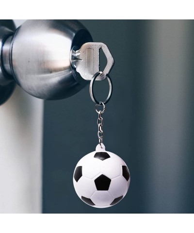 Soccer Ball Keychains Sport Stress Ball Party Favors 24 Sets with White Gift Bags Birthday Party Goodie Bag Decor For Boys Gi...