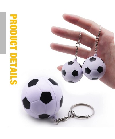 Soccer Ball Keychains Sport Stress Ball Party Favors 24 Sets with White Gift Bags Birthday Party Goodie Bag Decor For Boys Gi...